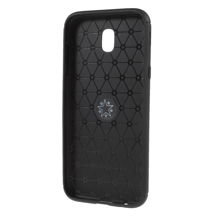 Finger Ring Kickstand TPU Back Case for Samsung Galaxy J5 (2017) EU Version / J5 Pro (2017) (Built-in Metal Sheet) - Black-2