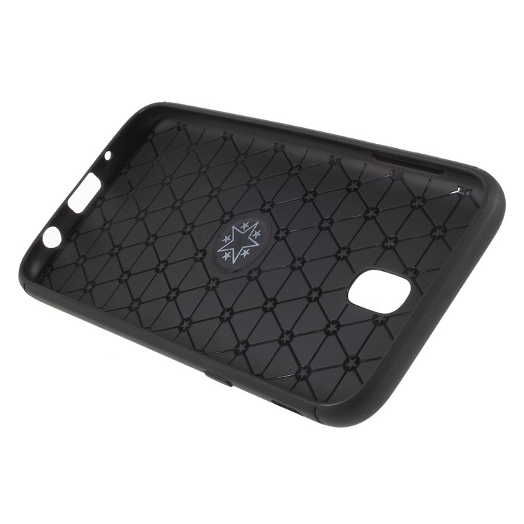 Finger Ring Kickstand TPU Back Case for Samsung Galaxy J5 (2017) EU Version / J5 Pro (2017) (Built-in Metal Sheet) - Black-5