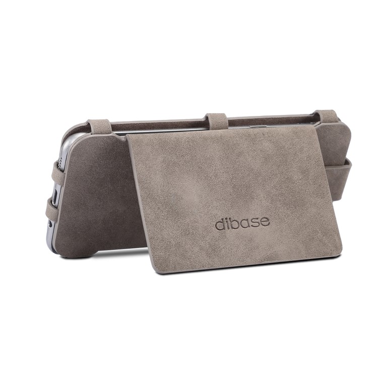 DIBASE Multifunctional Detachable 2-in-1 Leather Wallet Cover for Samsung Galaxy S9 Plus SM-G965 - Grey-6