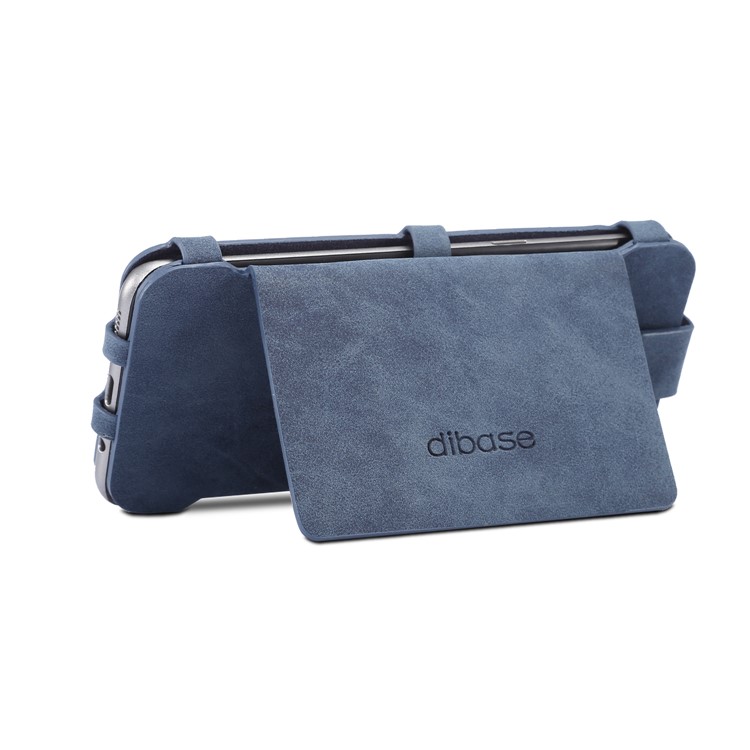 DIBASE Detachable 2-in-1 Leather Wallet Phone Case for Samsung Galaxy S9 Plus SM-G965 - Blue-6