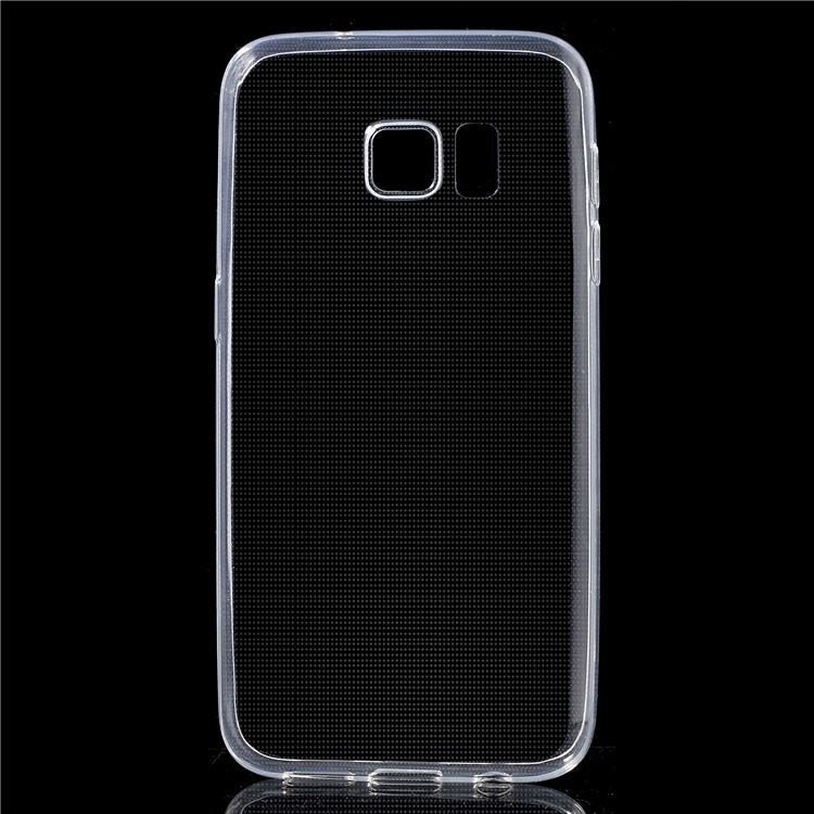 Ultra-thin Soft TPU Phone Case for Samsung Galaxy S7 - Transparent-1