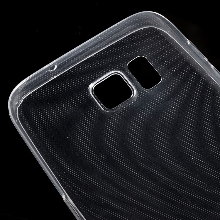 Ultra-thin Soft TPU Phone Case for Samsung Galaxy S7 - Transparent-3
