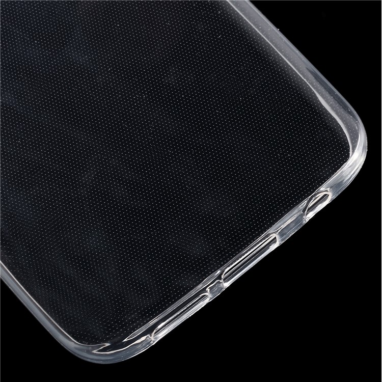 Ultra-thin Soft TPU Phone Case for Samsung Galaxy S7 - Transparent-4
