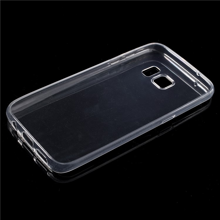 Ultra-thin Soft TPU Phone Case for Samsung Galaxy S7 - Transparent-5