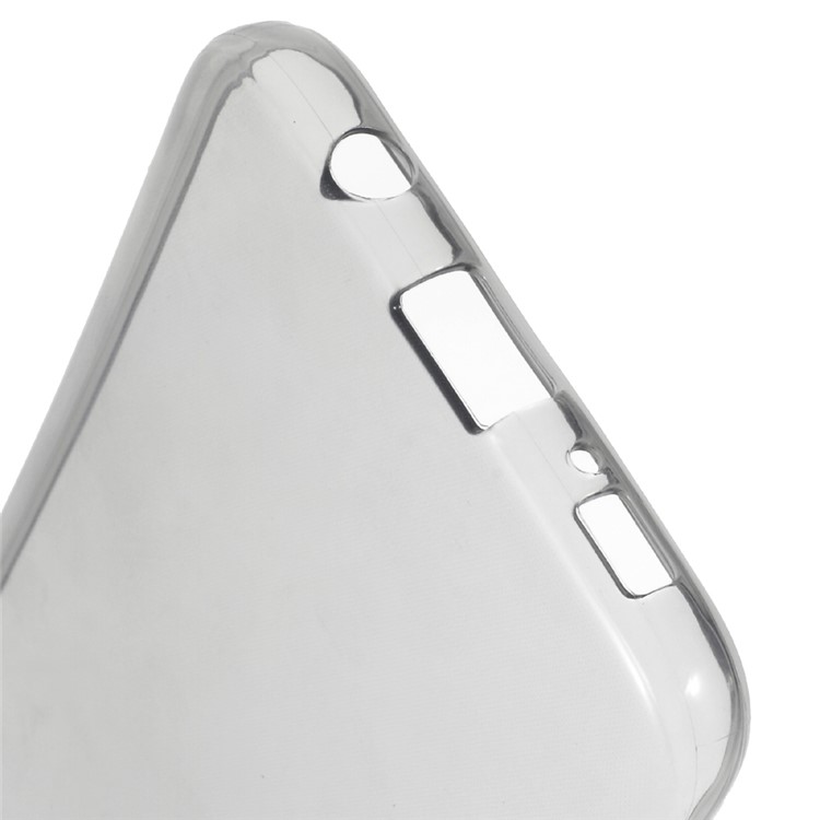 See-through TPU Back Case for Samsung Galaxy S7 edge - Grey-4
