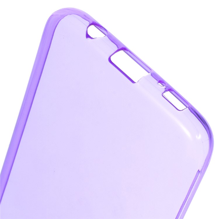 See-through TPU Protective Case for Samsung Galaxy S7 edge - Purple-5
