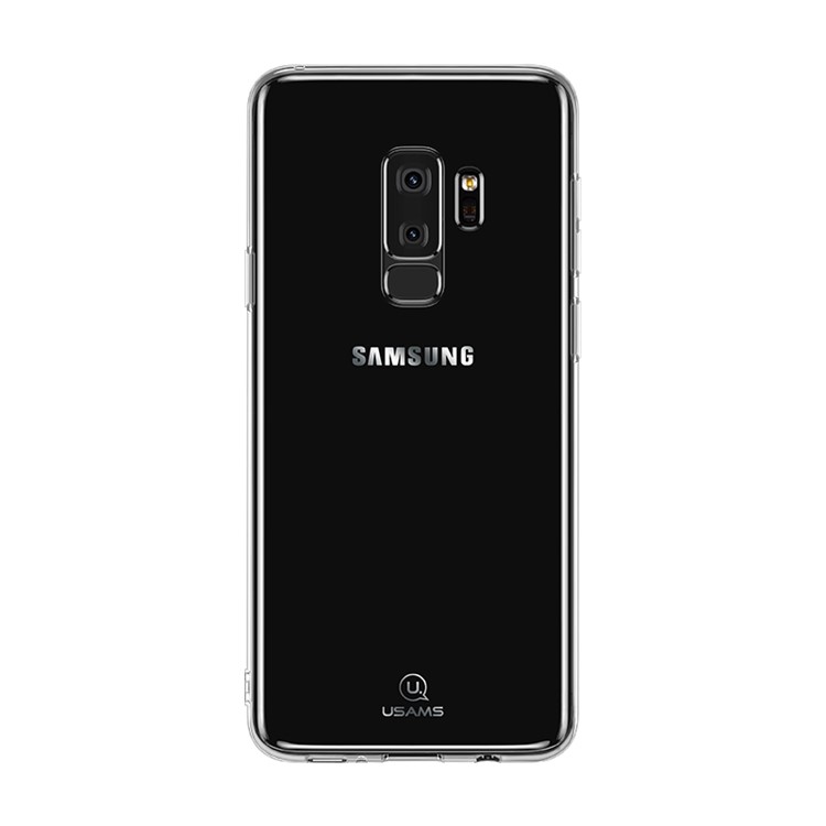 USAMS Primary Color Series Clear TPU Case Cover for Samsung Galaxy S9+ G965 - Transparent-3