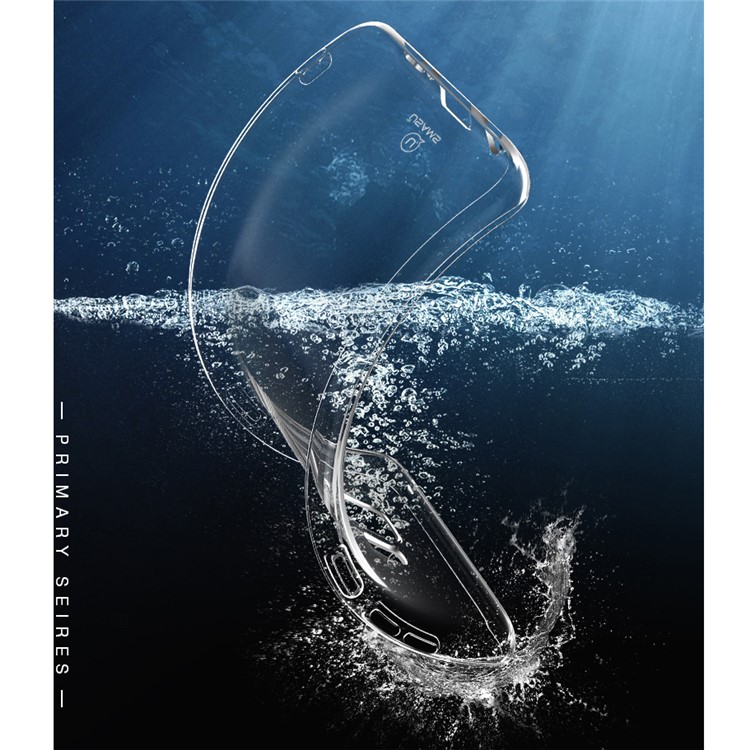USAMS Primary Color Series Clear TPU Case Cover for Samsung Galaxy S9+ G965 - Transparent-7