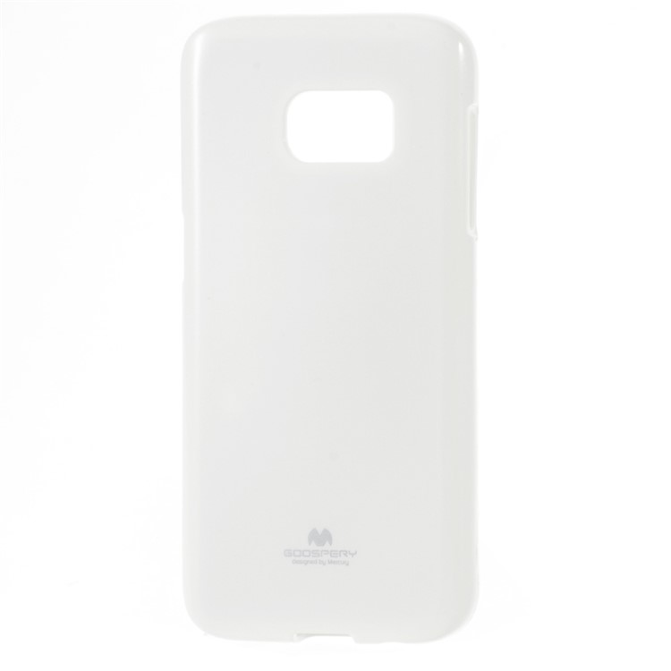 MERCURY GOOSPERY Flash Powder TPU Shell for Samsung Galaxy S7 - White-2