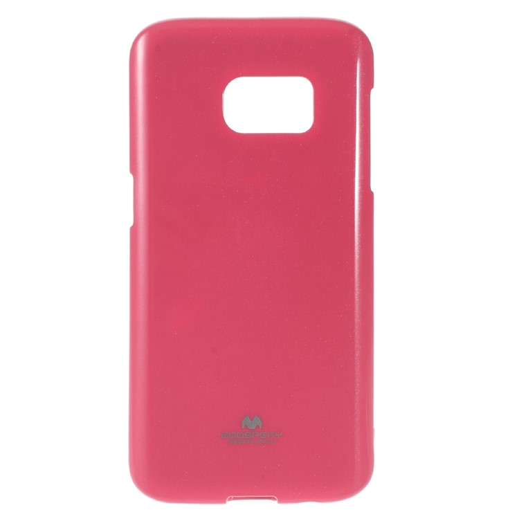 MERCURY GOOSPERY Flash Powder TPU Cover for Samsung Galaxy S7 - Red-1