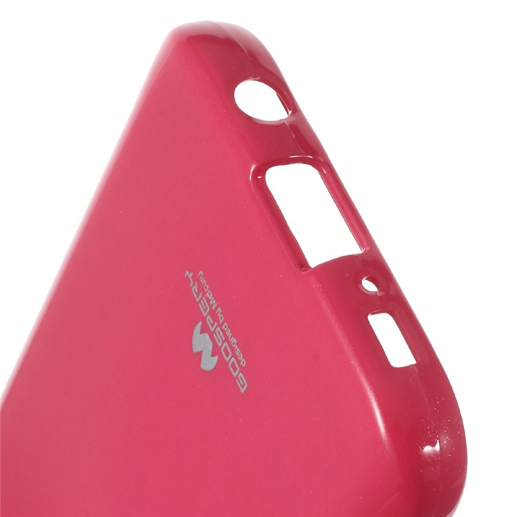 MERCURY GOOSPERY Flash Powder TPU Cover for Samsung Galaxy S7 - Red-4