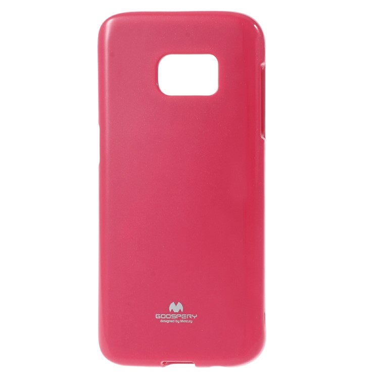 MERCURY GOOSPERY Flash Powder TPU Cover for Samsung Galaxy S7 - Red-5