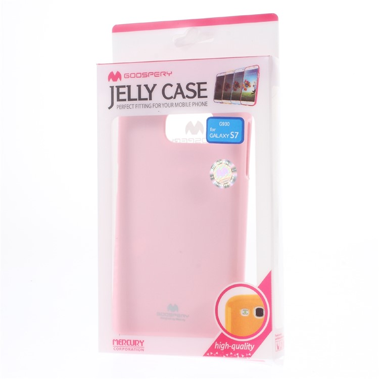MERCURY GOOSPERY Flash Powder TPU Case for Samsung Galaxy S7 - Pink-6