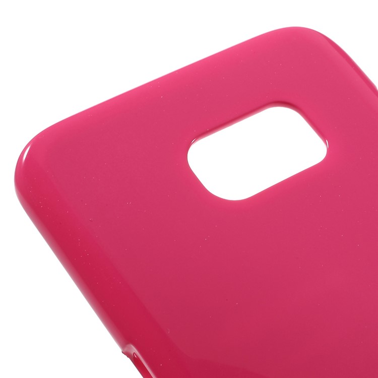 MERCURY GOOSPERY Flash Powder TPU Back Case for Samsung Galaxy S7 edge - Rose-4