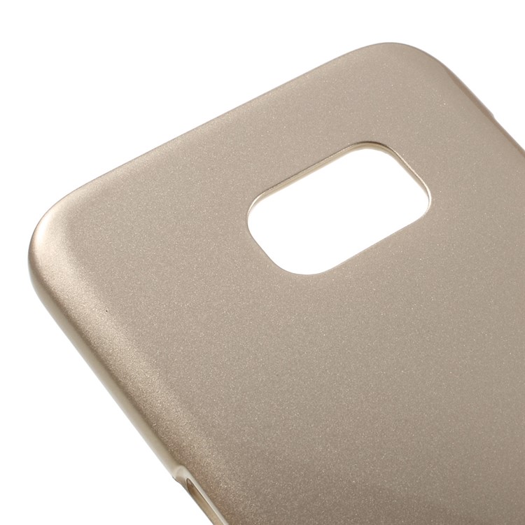 MERCURY GOOSPERY Flash Powder TPU Gel Case for Samsung Galaxy S7 edge - Champagne-4