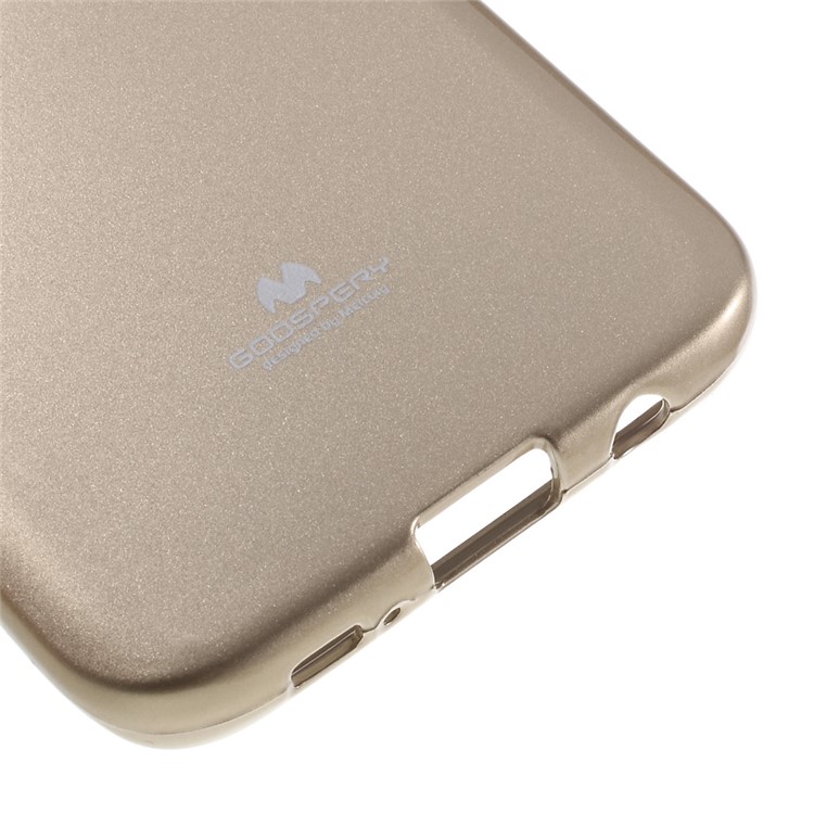 MERCURY GOOSPERY Flash Powder TPU Gel Case for Samsung Galaxy S7 edge - Champagne-5