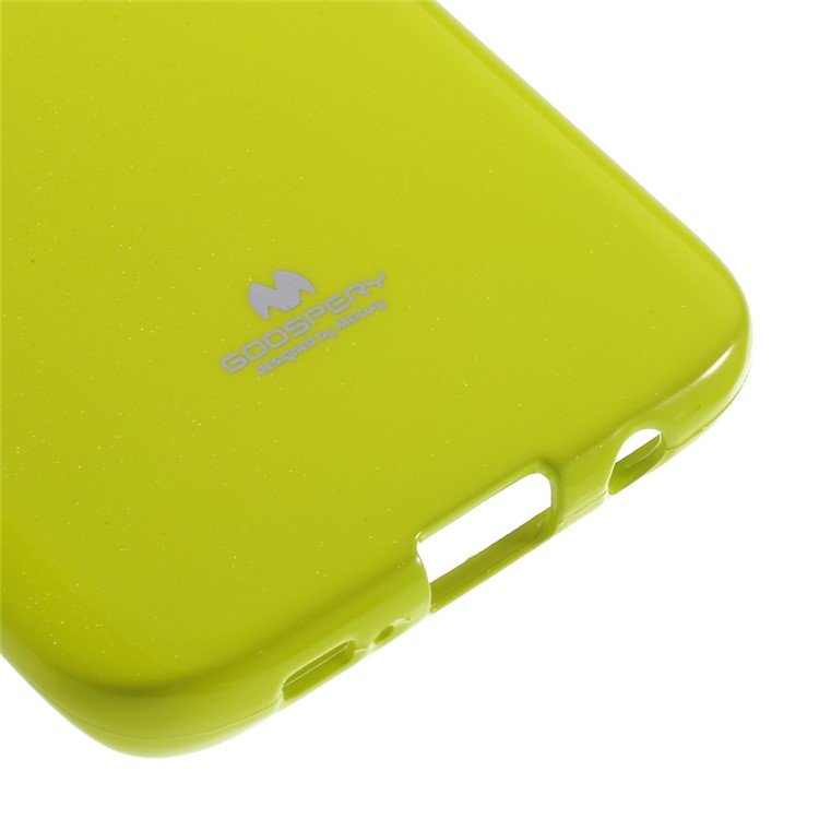 MERCURY GOOSPERY Flash Powder TPU Cover Case for Samsung Galaxy S7 edge - Green-5