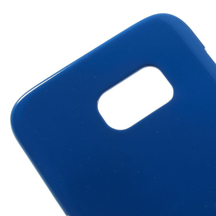 MERCURY GOOSPERY Flash Powder TPU Case for Samsung Galaxy S7 edge - Dark Blue-4