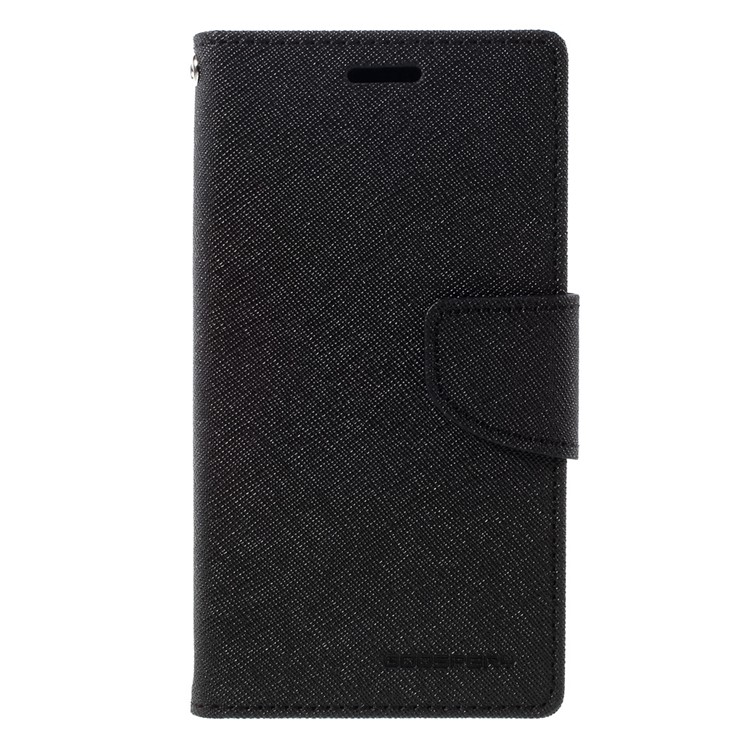 MERCURY GOOSPERY Wallet Leather Case for Samsung Galaxy S7 - Black-3