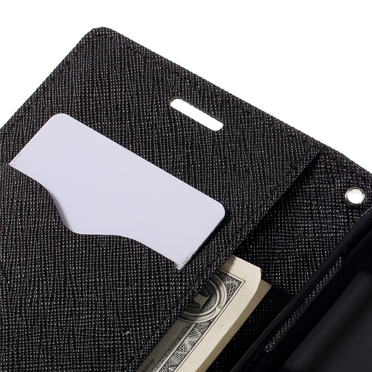 MERCURY GOOSPERY Wallet Leather Case for Samsung Galaxy S7 - Black-9