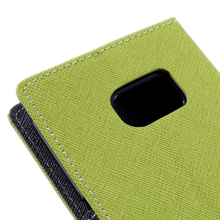 MERCURY GOOSPERY Wallet Leather Case for Samsung Galaxy S7 - Green-9