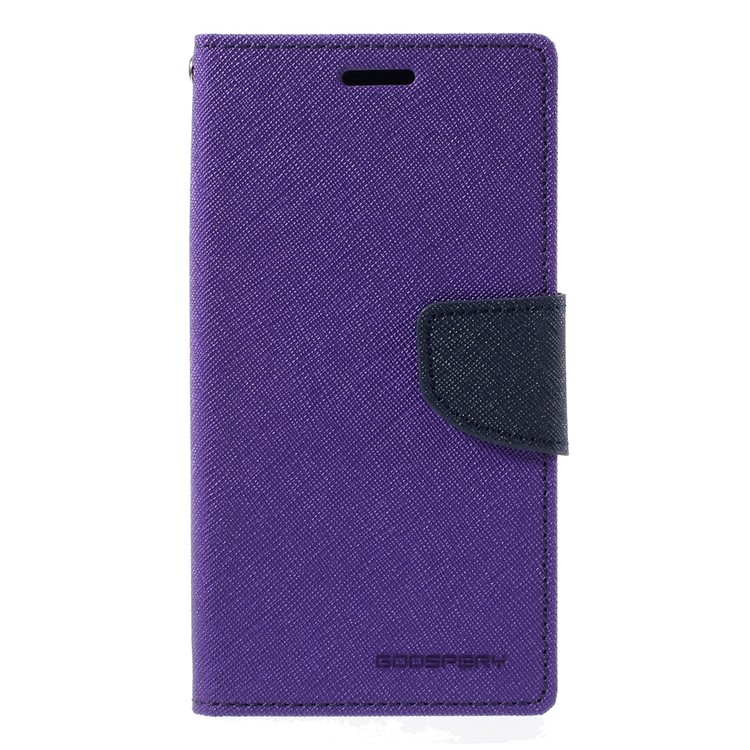 MERCURY GOOSPERY Flip PU Leather Case for Samsung Galaxy S7 - Purple-3
