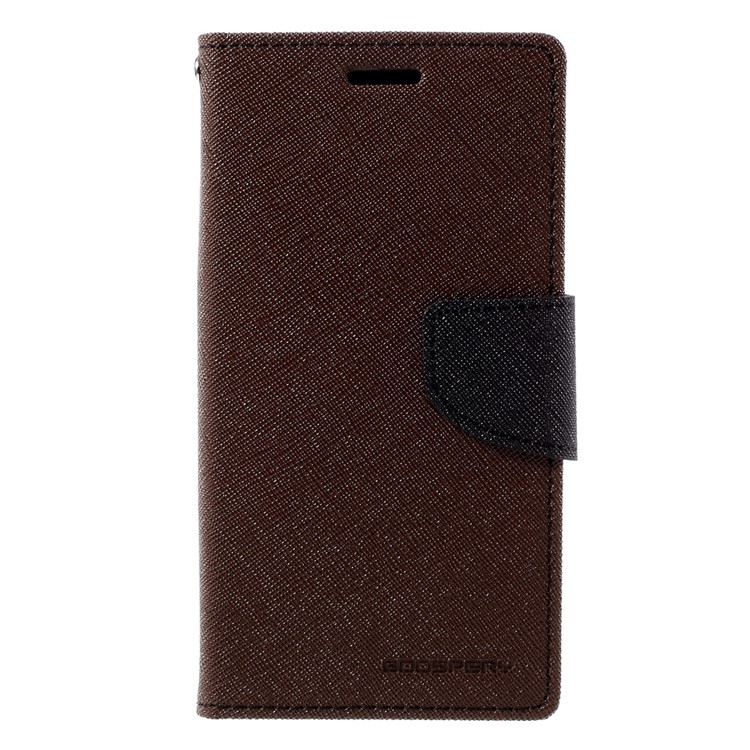 MERCURY GOOSPERY Leather Case Protector for Samsung Galaxy S7 - Brown-3