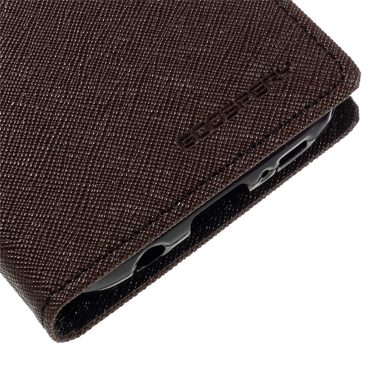 MERCURY GOOSPERY Leather Case Protector for Samsung Galaxy S7 - Brown-7