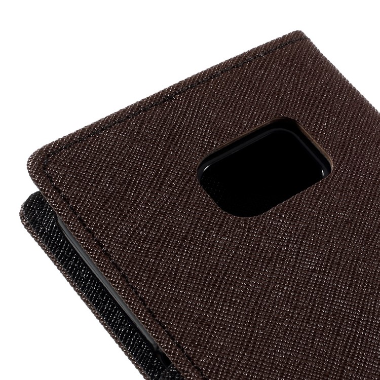 MERCURY GOOSPERY Leather Case Protector for Samsung Galaxy S7 - Brown-8