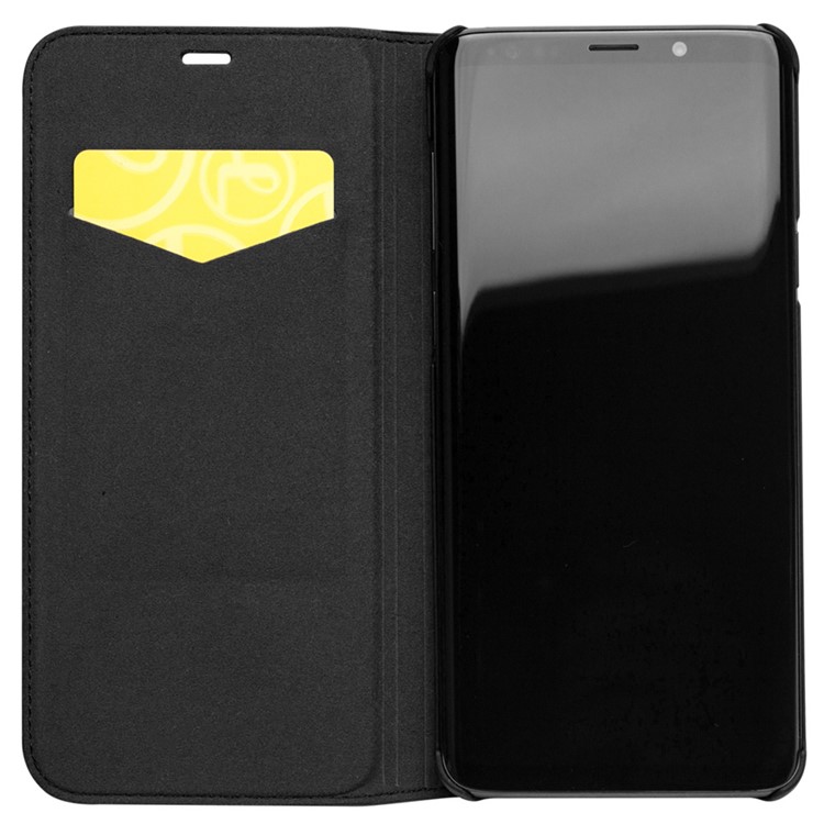 QIALINO Genuine Cowhide Leather Case for Samsung Galaxy S9 Plus G965 - Black-2