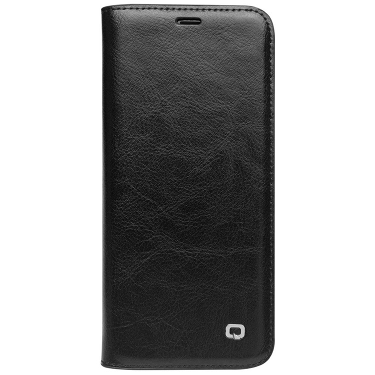 QIALINO Genuine Cowhide Leather Case for Samsung Galaxy S9 Plus G965 - Black-5