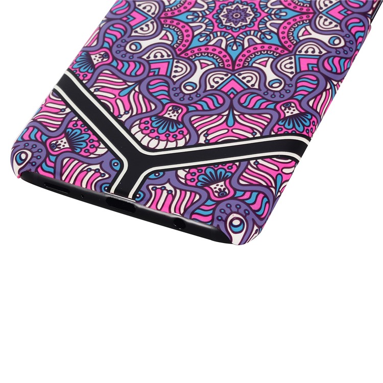 Ethnic Style Embossment Luminous Matte TPU Phone Case for Samsung Galaxy S9+ SM-G965 - Style 1-5