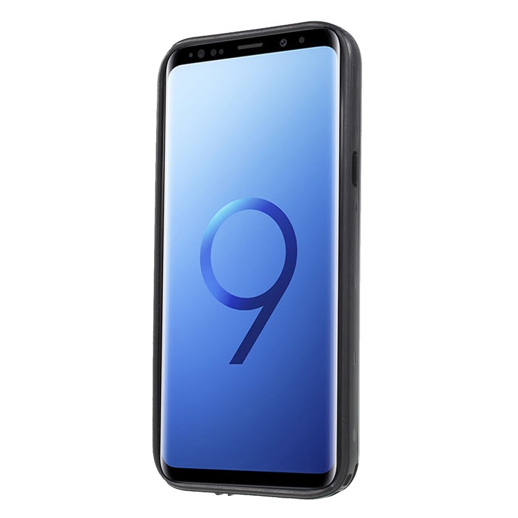 REDPEPPER Dustproof Snowproof Waterproof TPU + PC Cover with Kickstand for Samsung Galaxy S9+ SM-G965 - Black-2