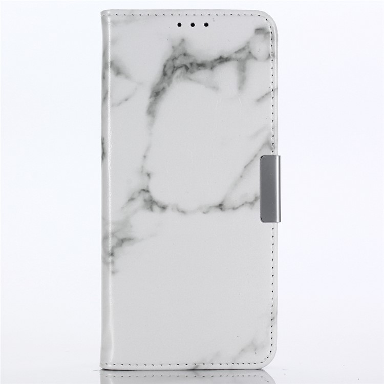 

Marble Grain Wallet Leather Stand Cover for Samsung Galaxy S9+ SM-G965 - White