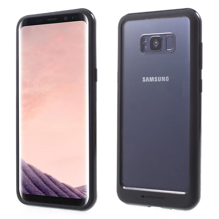 MERCURY GOOSPERY Detachable Acrylic + TPU + PC Hybrid Case for Samsung Galaxy S8 SM-G950 - Black-1