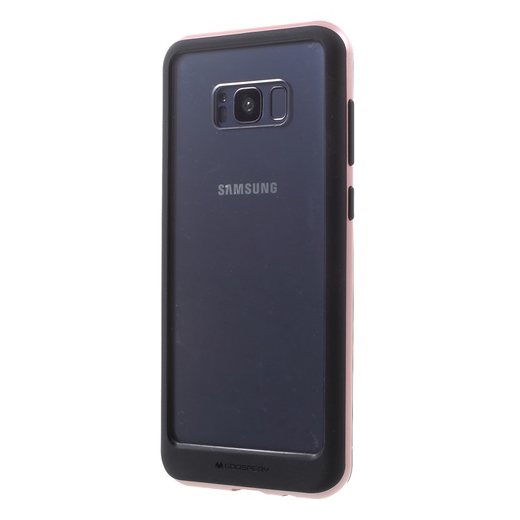 MERCURY GOOSPERY Detachable Acrylic + TPU + PC Hybrid Cover for Samsung Galaxy S8 SM-G950 - Rose Gold-1