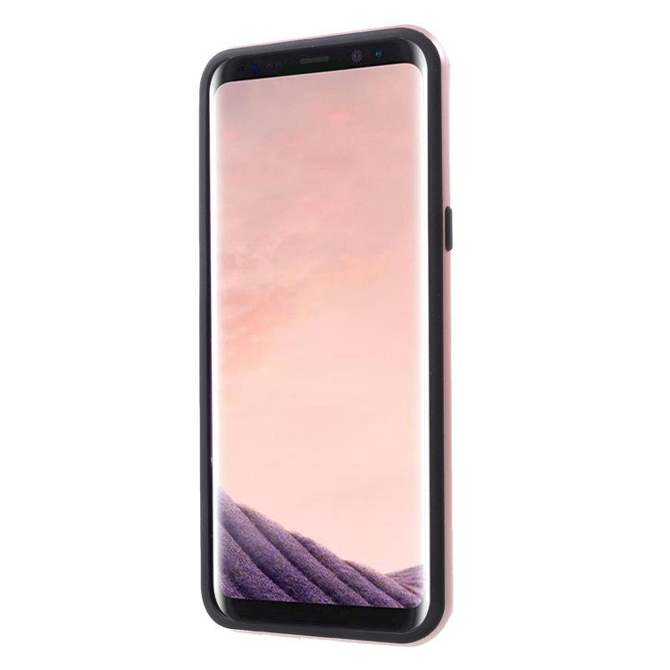 MERCURY GOOSPERY Detachable Acrylic + TPU + PC Hybrid Cover for Samsung Galaxy S8 SM-G950 - Rose Gold-2