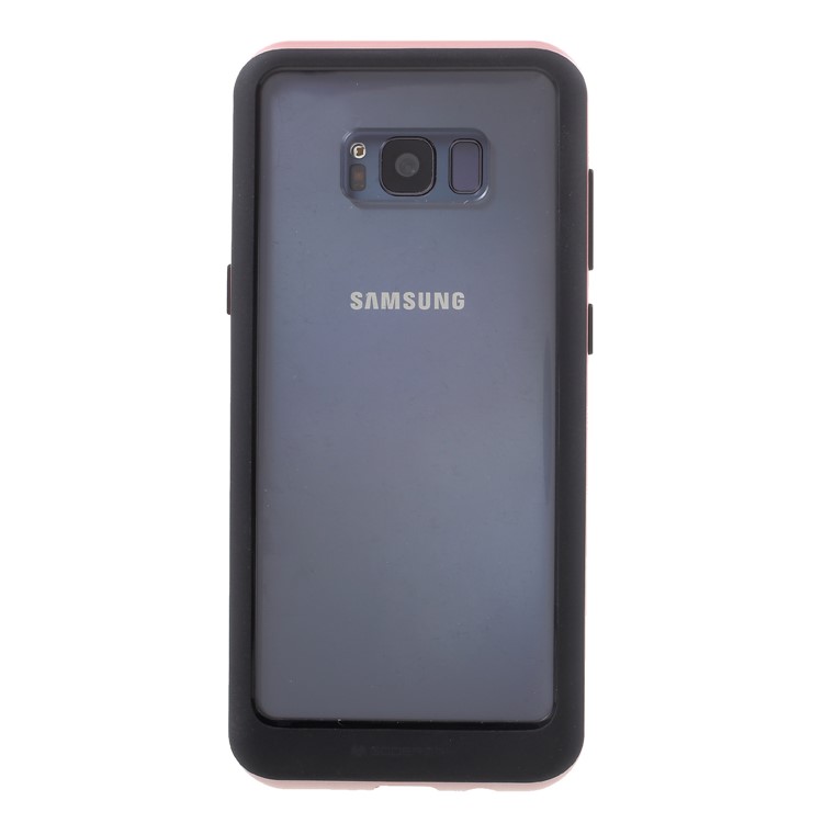 MERCURY GOOSPERY Detachable Acrylic + TPU + PC Hybrid Cover for Samsung Galaxy S8 SM-G950 - Rose Gold-3