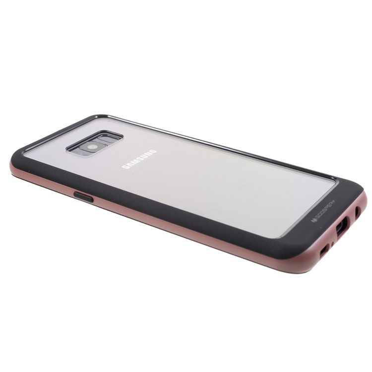 MERCURY GOOSPERY Detachable Acrylic + TPU + PC Hybrid Cover for Samsung Galaxy S8 SM-G950 - Rose Gold-4
