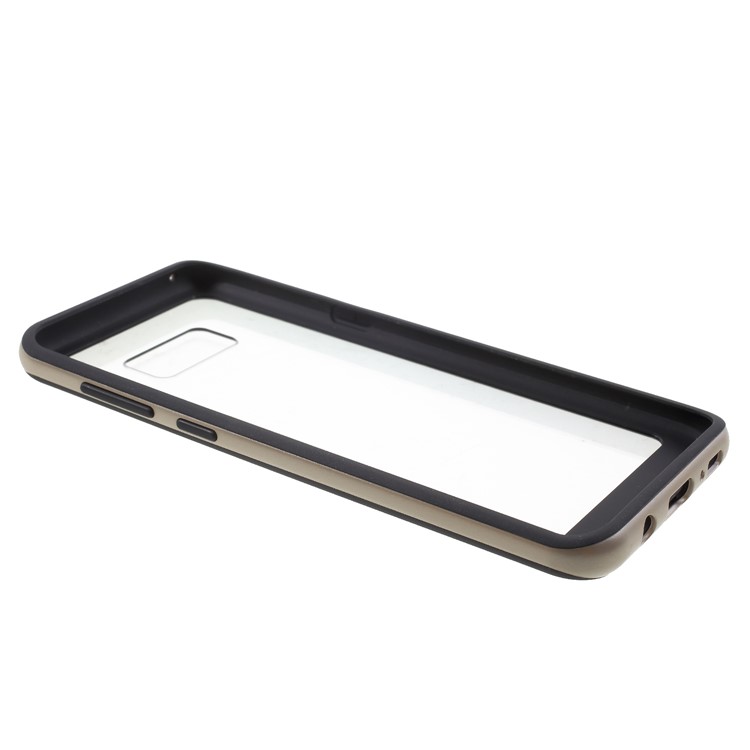 MERCURY GOOSPERY Detachable Acrylic + TPU + PC Combo Case for Samsung Galaxy S8 SM-G950 - Gold-5