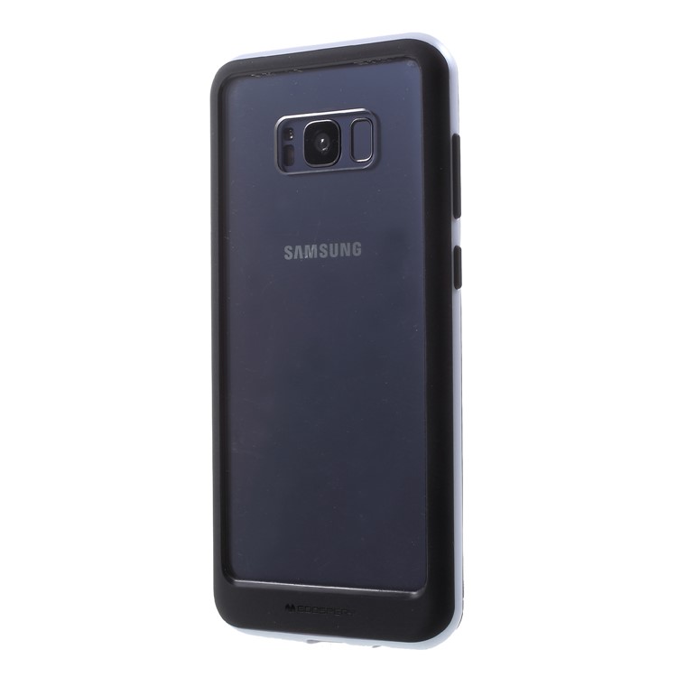 MERCURY GOOSPERY Detachable Acrylic TPU PC Protective Case for Samsung Galaxy S8 Plus G955 - Silver-1