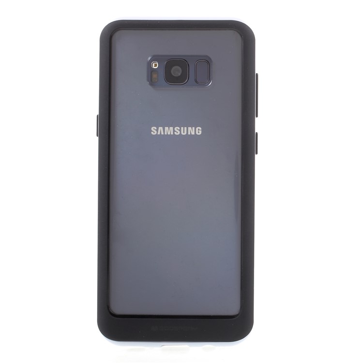 MERCURY GOOSPERY Detachable Acrylic TPU PC Protective Case for Samsung Galaxy S8 Plus G955 - Silver-3