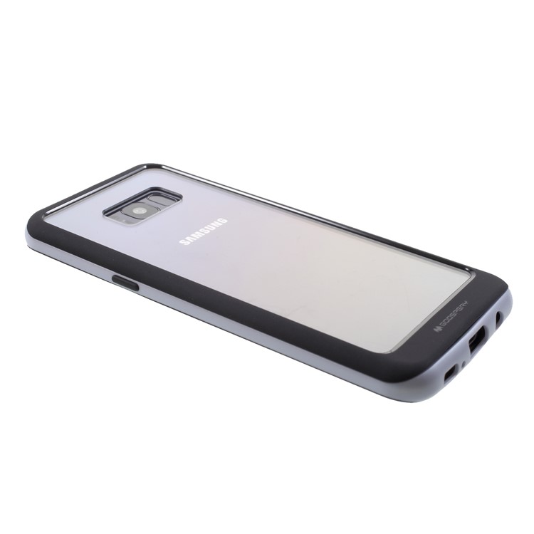 MERCURY GOOSPERY Detachable Acrylic TPU PC Protective Case for Samsung Galaxy S8 Plus G955 - Silver-4