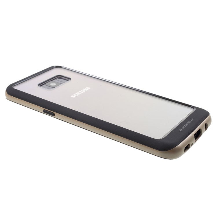 MERCURY GOOSPERY Detachable Acrylic TPU PC Hybrid Case for Samsung Galaxy S8 Plus G955 - Gold-4