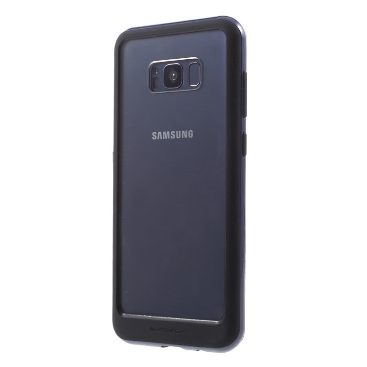 MERCURY GOOSPERY Detachable Acrylic TPU PC Hybrid Cover for Samsung Galaxy S8 Plus G955 - Dark Blue-1