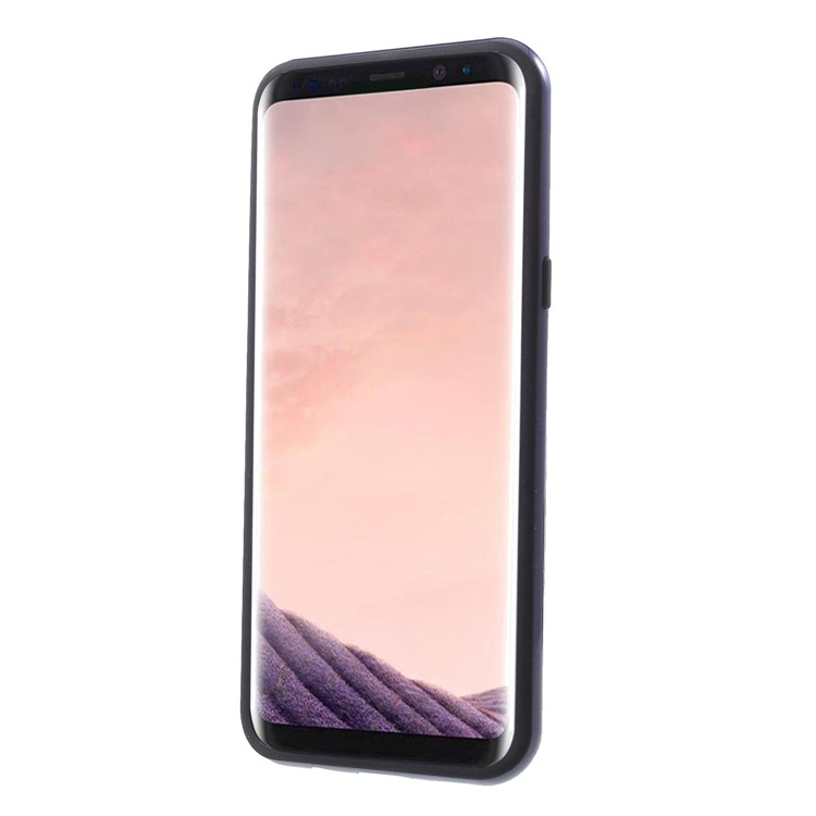 MERCURY GOOSPERY Detachable Acrylic TPU PC Hybrid Cover for Samsung Galaxy S8 Plus G955 - Dark Blue-2