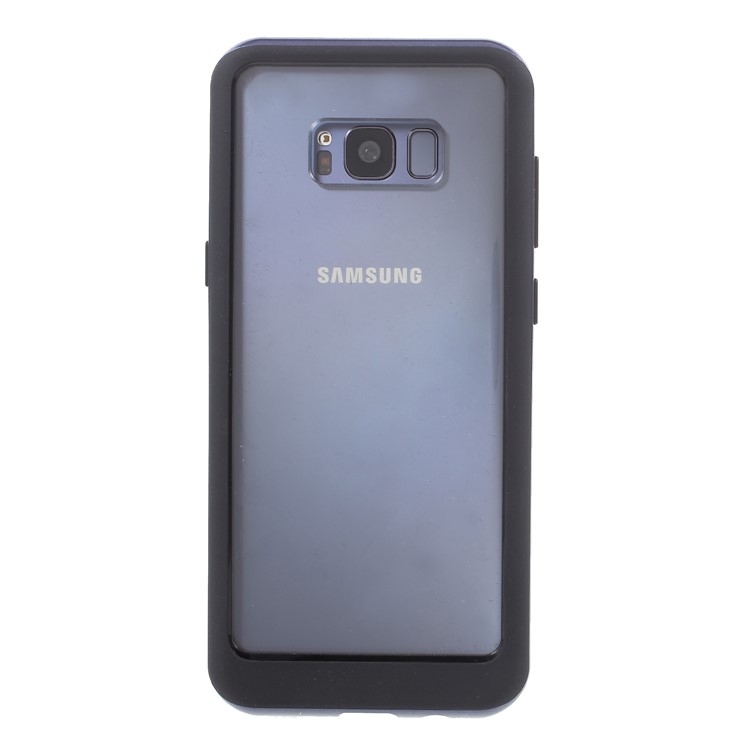 MERCURY GOOSPERY Detachable Acrylic TPU PC Hybrid Cover for Samsung Galaxy S8 Plus G955 - Dark Blue-3