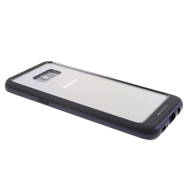 MERCURY GOOSPERY Detachable Acrylic TPU PC Hybrid Cover for Samsung Galaxy S8 Plus G955 - Dark Blue-4