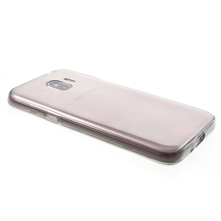 2-in-1 Touchable TPU Case (Front + Back) for Samsung Galaxy J2 Pro 2018 - Grey-3