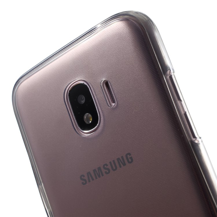 2-in-1 Touchable TPU Case (Front + Back) for Samsung Galaxy J2 Pro 2018 - Grey-5
